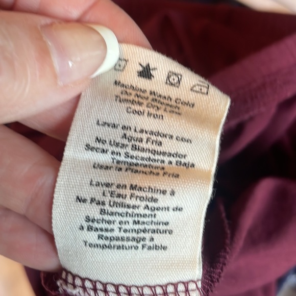 UGG Burgundy Maroon Modal and Elastane Pajama Pants Size Medium - Picture 7 of 7